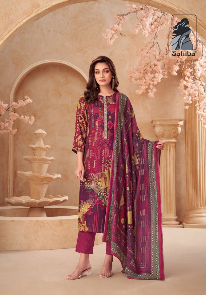 Vedsi By Sahiba Digital Printed Dress Material Wholesale Shop In Surat